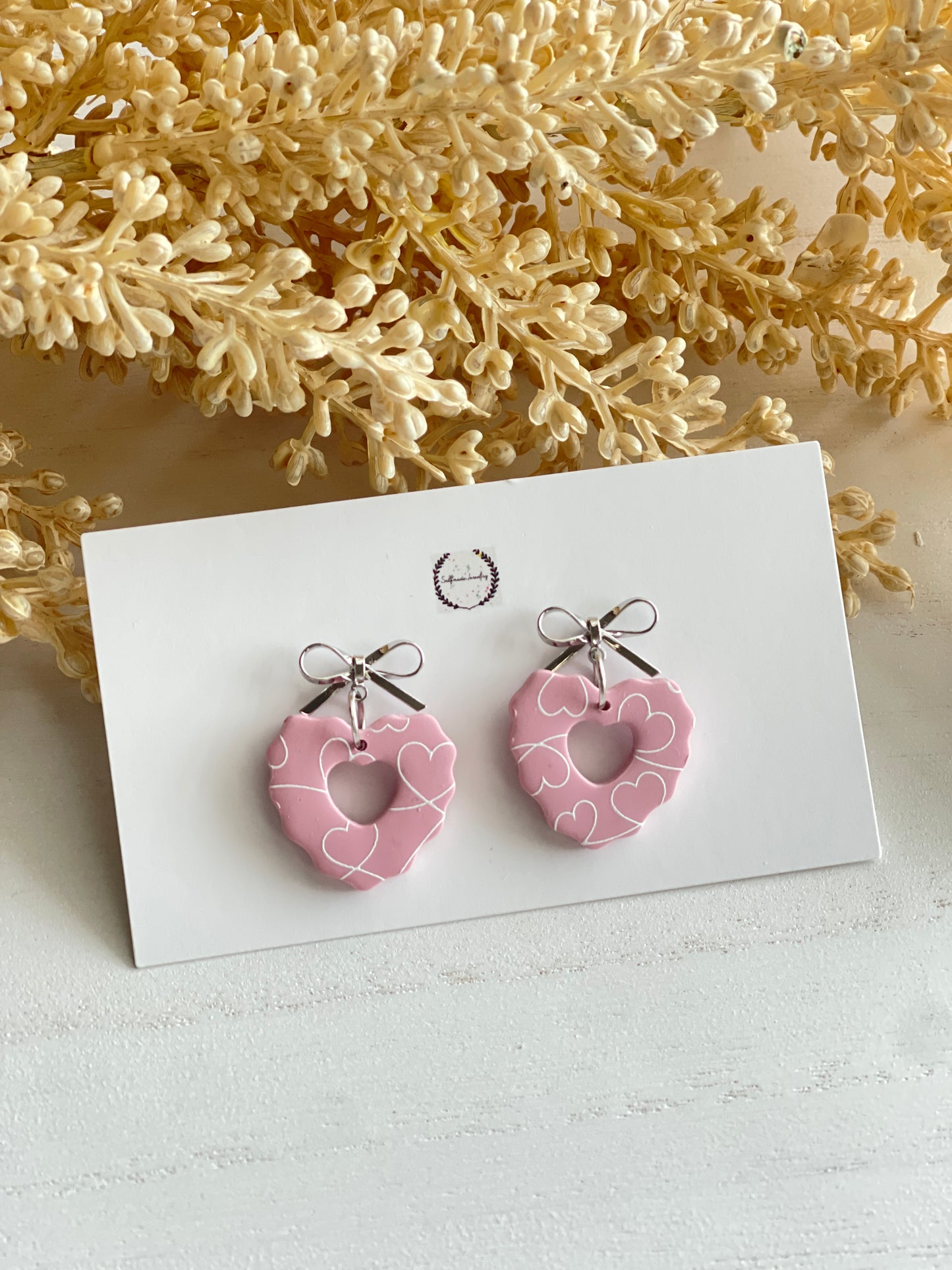 Heart Dangle Earrings