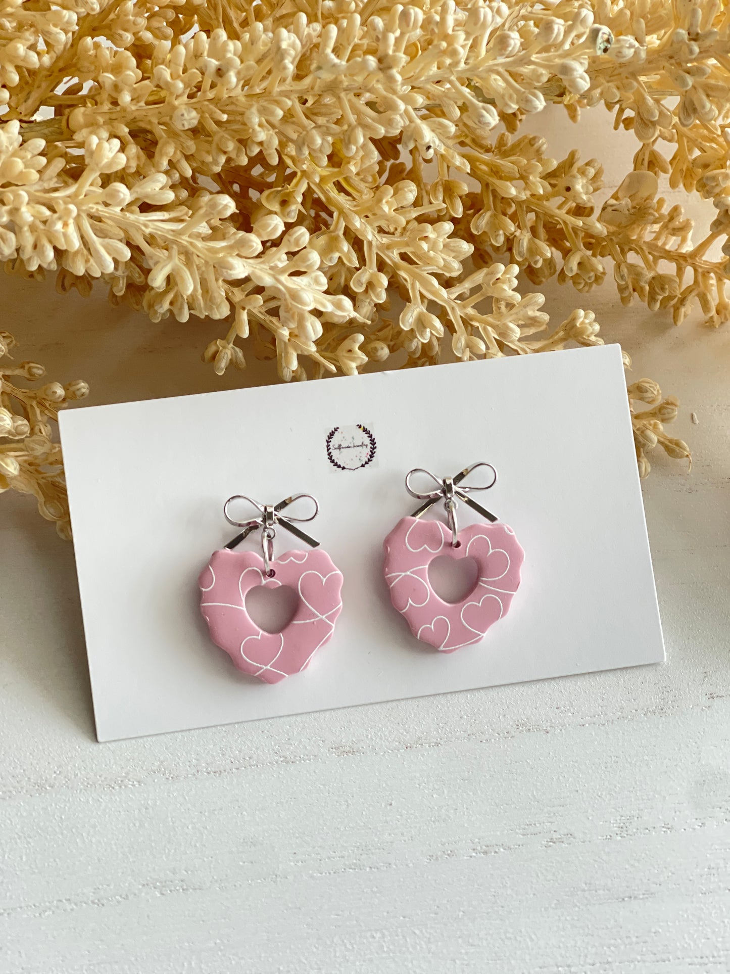Heart Dangle Earrings