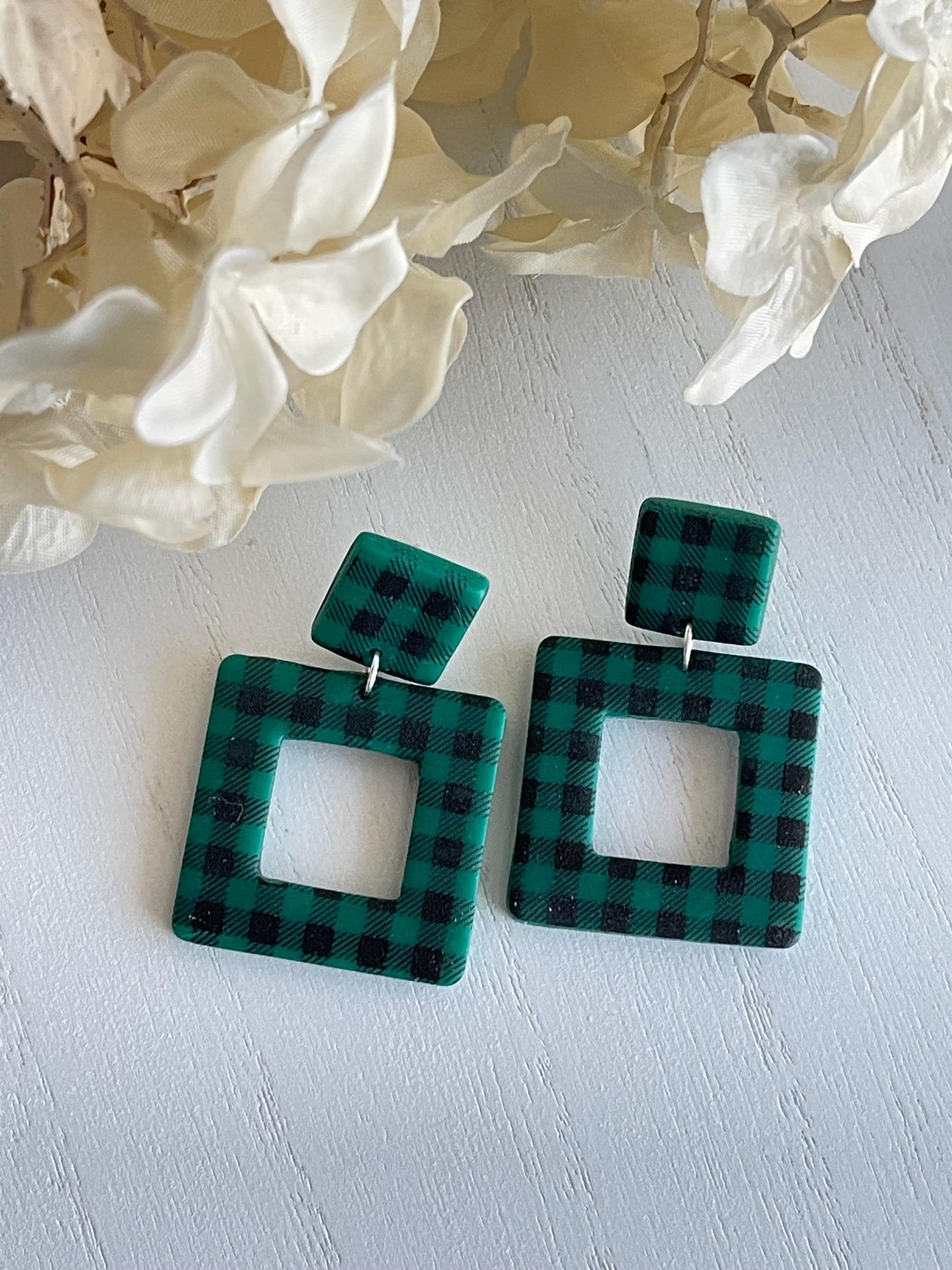 Flannel Design Earrings