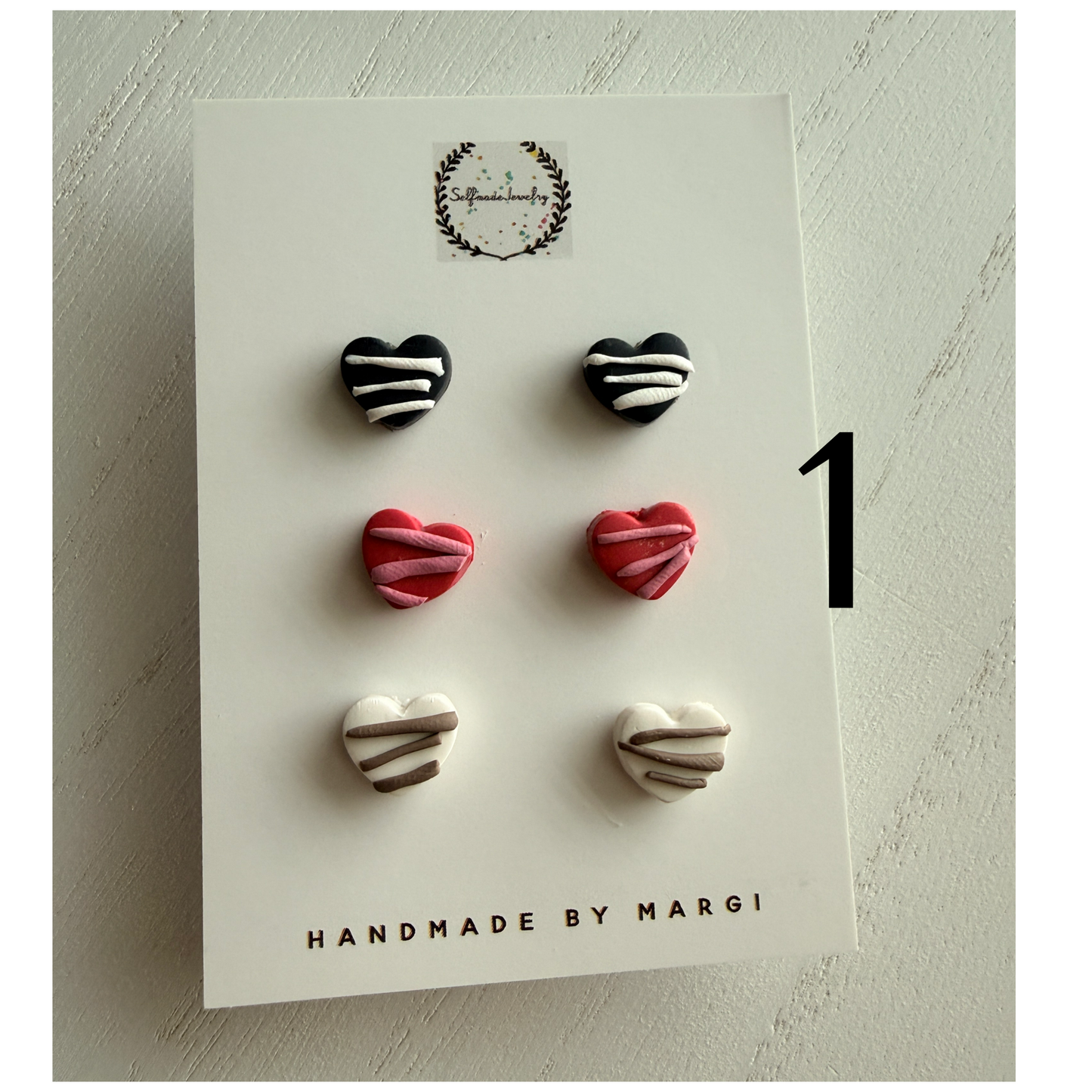 Valentine’s Day studs