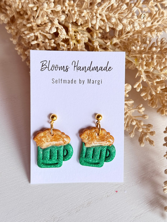 Beer cup Earrings